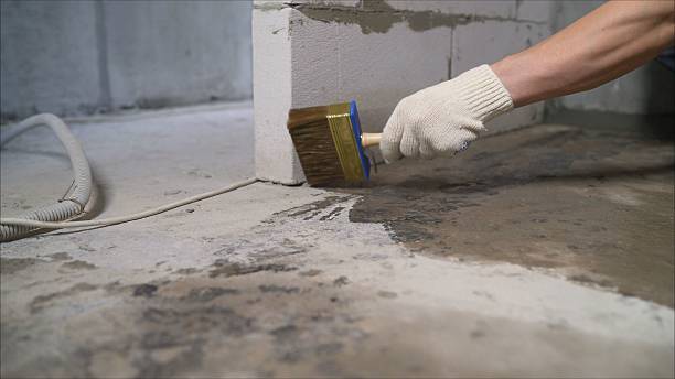 Crawl space vapor barrier installation in Winfield, TN